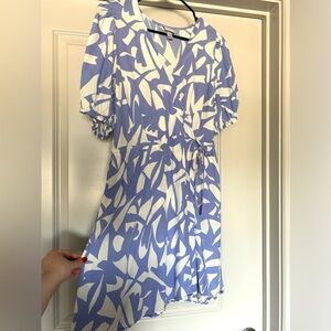 a new day Abstract Midi Dress